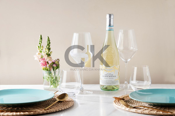 Grande Alberone Pinot Grigio có thể phù hợp với mọi hoàn cảnh