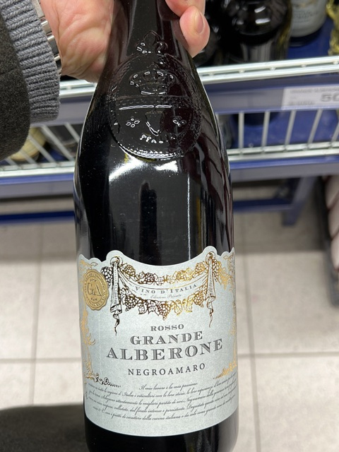 Rượu vang Grande Alberone Negroamaro