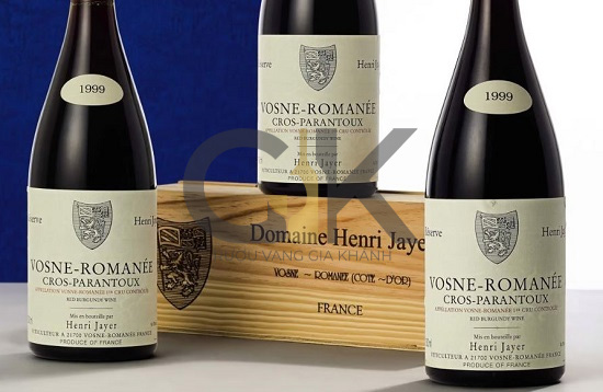 Henri Jayer, Vosne-Romanée Cros Parantoux 1999