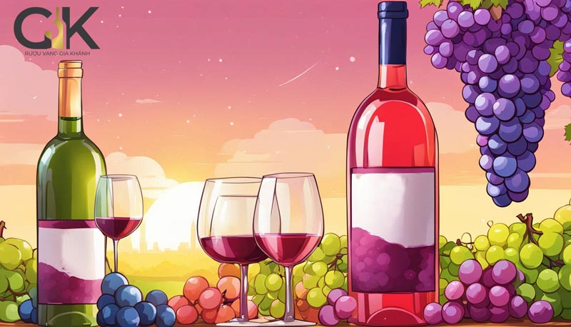 Các loại nho làm rượu vang phổ biến