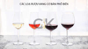 Các loại rouwuj vang cơ bản phổ biến