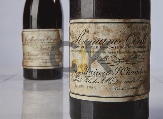 Chai rượu vang đắt nhất thế giới Domaine de la Romanee-Conti Grand Cru 1945