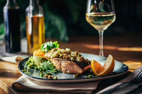 Chardonnay kết hợp với cá hồi