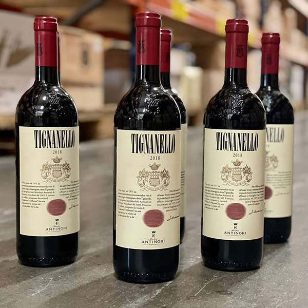 Rượu vang Super Tuscan Tignanello của Marchesi Antinori