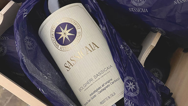 Super Tuscan Sassicaia của Tenuta San Guido