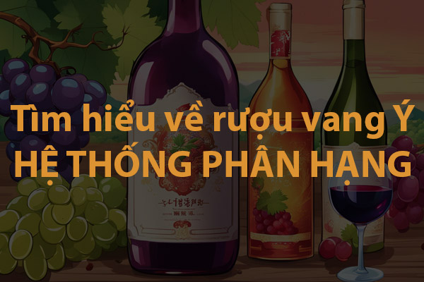 Tìm hiểu hệ thống phân hạng rượu vang Ý