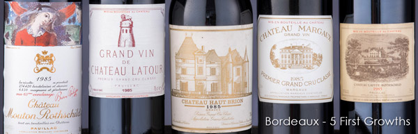 Rượu vang từ Bordeaux First Growth chắc chắn là Fine Wine