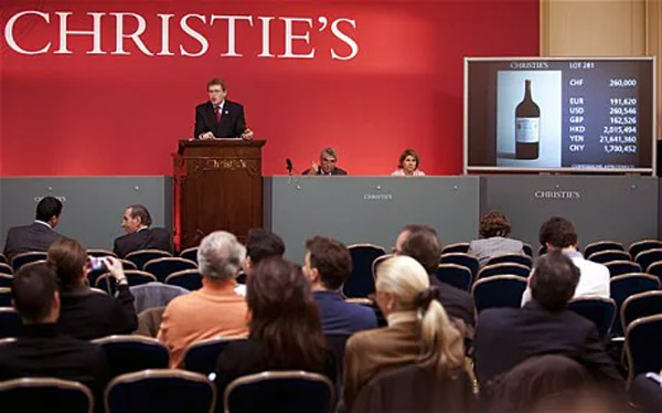 Cheval-Blanc 1947 trong cuộc đấu giá của Christie's