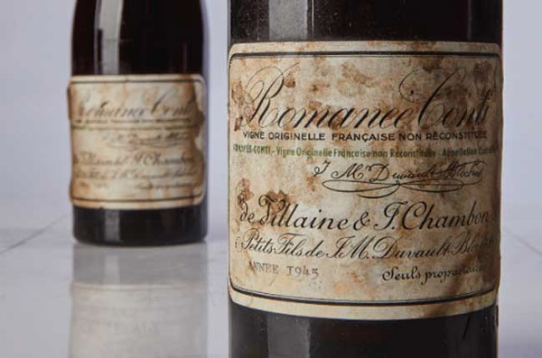 Domaine de la Romanee-Conti Grand Cru 1945 - Chai rượu vang Pháp đắt nhất thế giới