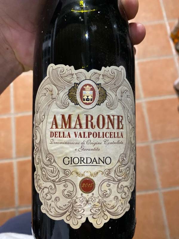 Amarone della Valpolicella Giordano