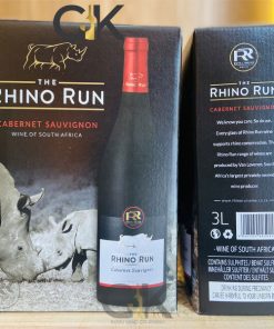 Rượu vang bịch Rhino Run 3L Nam Phi