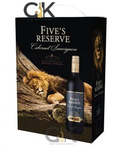 Vang bịch Five's Reserve Cabernet Sauvignon