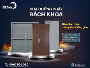 Cửa chống cháy Bách Khoa
