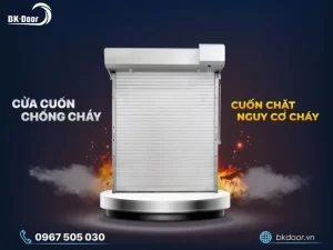 Cửa cuốn chống cháy