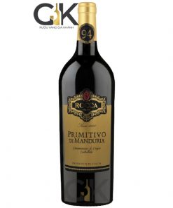 Rượu vang Ý Rocca Primitivo di Manduria