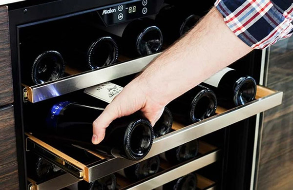 Cách bảo quản rượu vang tốt nhất là dùng tủ lạnh rượu