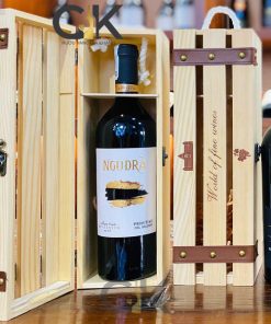 Hộp quà rượu vang GK-VG05 hộp gỗ đơn