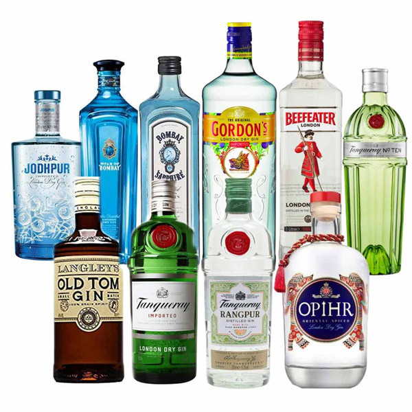 Vương quốc Anh sở hữu các thương hiệu lớn về rượu Gin