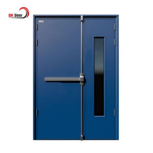 Cửa thép chống cháy 2 cánh lệch